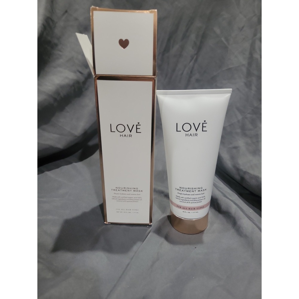 NIB Love Hair Nourishing Treatment Mask Hydrates & Restores For All Types 6 oz.